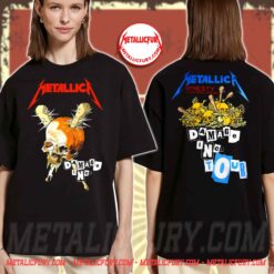 Metallica Damage Inc. Tour 1986 Vintage T-Shirt Original Pushead Art 80s