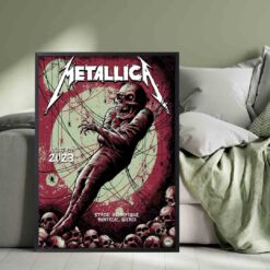 Metallica Montreal 2023 Poster | Night 2, Stade Olympique (Aug 13)