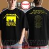 Metallica Official 72 Seasons Album Cover Double-Sided T-Shirt