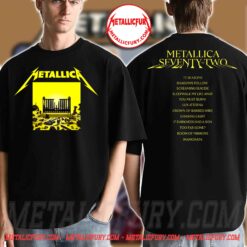 Metallica Official 72 Seasons Album Cover Double-Sided T-Shirt