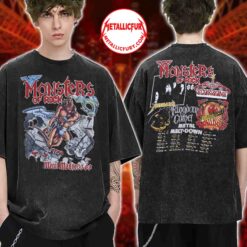 Metallica x Scorpions 1988 Monsters of Rock Washed T-Shirt