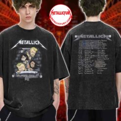 Metallica Summer Sanitarium 2003 Tour Washed T Shirt