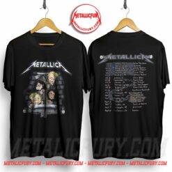 Metallica Summer Sanitarium 2003 Tour T-Shirt - Double Sided Graphic Band Tee Y2K