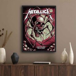 Official Metallica Montreal Poster 2023 - Stade Olympique Night 1
