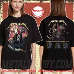 Metallica Chorzów Poland 2026 Double-Sided T-Shirt – Setlist Back Print