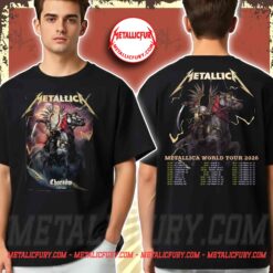 Metallica Chorzów Poland 2026 Double-Sided T-Shirt – Setlist Back Print