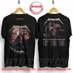 Metallica Chorzów Poland 2026 Double-Sided T-Shirt – Setlist Back Print