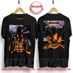 Metallica Frankfurt M72 Tour Night 1 and Night 2 Double-Sided T-Shirt - Deutsche Bank Park, Germany
