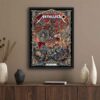 Metallica M72 Athens 2026 Pop-up Shop Poster - Olympic Stadium, Greece - European Tour on May 9 2026