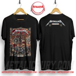 Metallica M72 Athens 2026 Venue Merch Tee - Olympic Stadium , Greece Two Sided T-Shirt