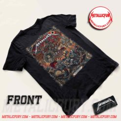 Metallica M72 Athens 2026 Venue Merch Tee - Olympic Stadium , Greece Two Sided T-Shirt
