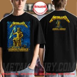 Metallica M72 Athens Greece 2026 At Olympic Stadium On 9 May 2026 Zeus The King Of Gods T-Shirt