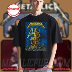 Metallica M72 Athens Zeus God Poster Art T-Shirt