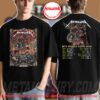 Metallica M72 Athens Pop-Up Merch Double-Sided T-Shirt - Olympic Stadium, Greece, May 9 2026