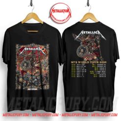 Metallica M72 Athens Pop-Up Merch Double-Sided T-Shirt - Olympic Stadium, Greece, May 9 2026