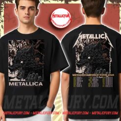 Metallica M72 Berlin 2026 Wolf Pop-Up Shop Double-Sided T-Shirt