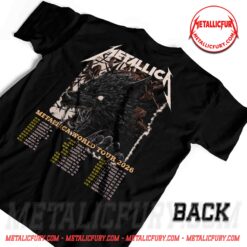 Metallica M72 Berlin 2026 Wolf Pop-Up Shop Double-Sided T-Shirt