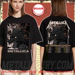 Metallica M72 Berlin 2026 Wolf Pop-Up Shop Double-Sided T-Shirt
