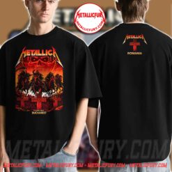 Metallica M72 Bucharest Double-Sided Pop-Up Shop T-Shirt – Arena Nationala, Romania – The Four Horsemen