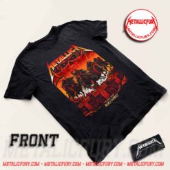 Metallica M72 Bucharest Double-Sided Pop-Up Shop T-Shirt – Arena Nationala, Romania – The Four Horsemen