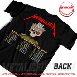 Metallica M72 Bucharest Double-Sided T-Shirt at Arena Nationala, Romania | May 13, 2026