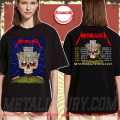 Metallica M72 Bucharest Double-Sided T-Shirt at Arena Nationala, Romania | May 13, 2026