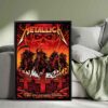 Metallica M72 Bucharest Pop-Up Shop Poster | Arena Națională, Romania, May 13, 2026 | Art by Maxx 242