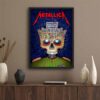 Metallica M72 Bucharest Poster at Arena Națională, Romania by Matei Apostolescu