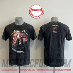 Metallica M72 Chorzów 2026 Pop-Up Shop T-Shirt – The Death Winged Hussars Design at Stadion Śląski, Poland (May 19, 2026)