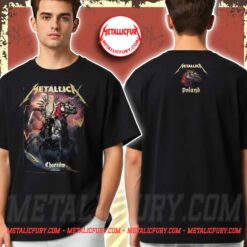 Metallica M72 Chorzów 2026 Pop-Up Shop T-Shirt – The Death Winged Hussars Design at Stadion Śląski, Poland (May 19, 2026)