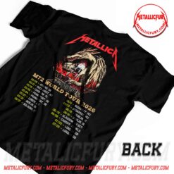Metallica M72 Chorzów Smok Wawelski Two-Sided Concert T-Shirt – Stadion Śląski, Poland – May 19, 2026