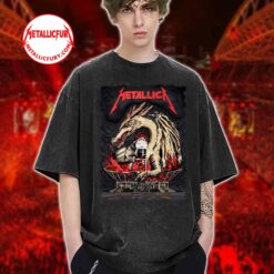Metallica M72 Chorzów Smok Wawelski Wawel Dragon Washed T-Shirt