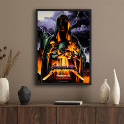 Metallica M72 Frankfurt 2026 Night 1 Poster – Deutsche Bank Park, Germany – May 22, 2026 – Artwork by Max Löffler