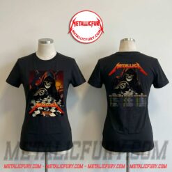 Metallica M72 Frankfurt 2026 Pop-up Shop T-Shirt – Deutsche Bank Park, Germany - Setlist Back Print