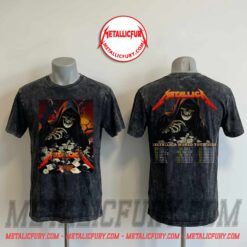 Metallica M72 Frankfurt 2026 Pop-up Shop T-Shirt – Deutsche Bank Park, Germany - Setlist Back Print