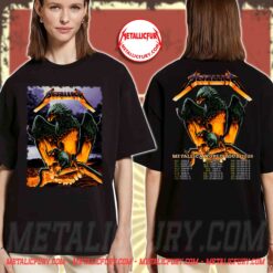Metallica M72 Frankfurt Night 2 Double-Sided T-Shirt - Deutsche Bank Park, Germany