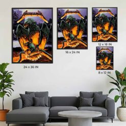 Metallica M72 Frankfurt Night 2 Poster – The Eagle – Deutsche Bank Park Germany May 24, 2026
