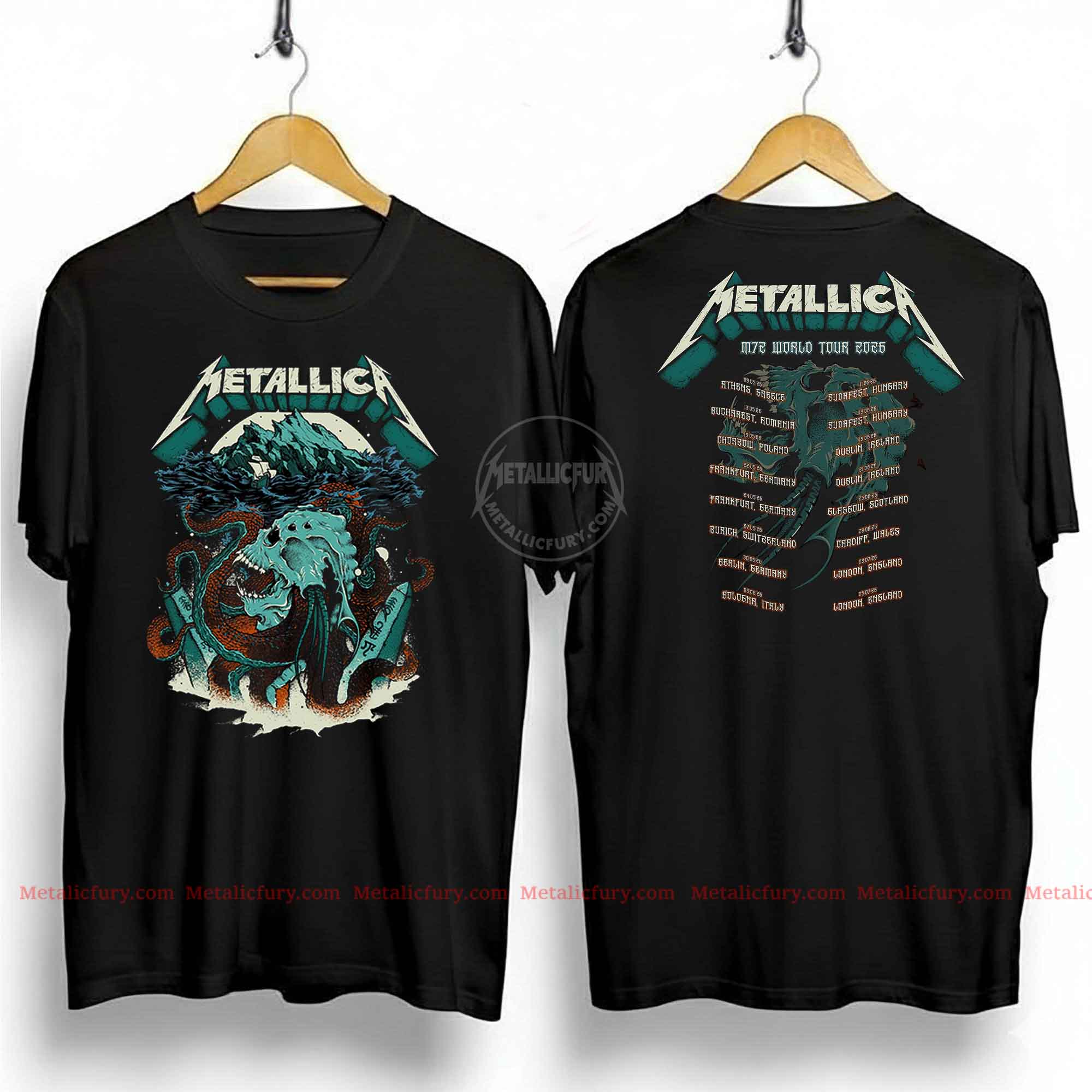 Metallica M72 World Tour Danny Graham T-Shirt