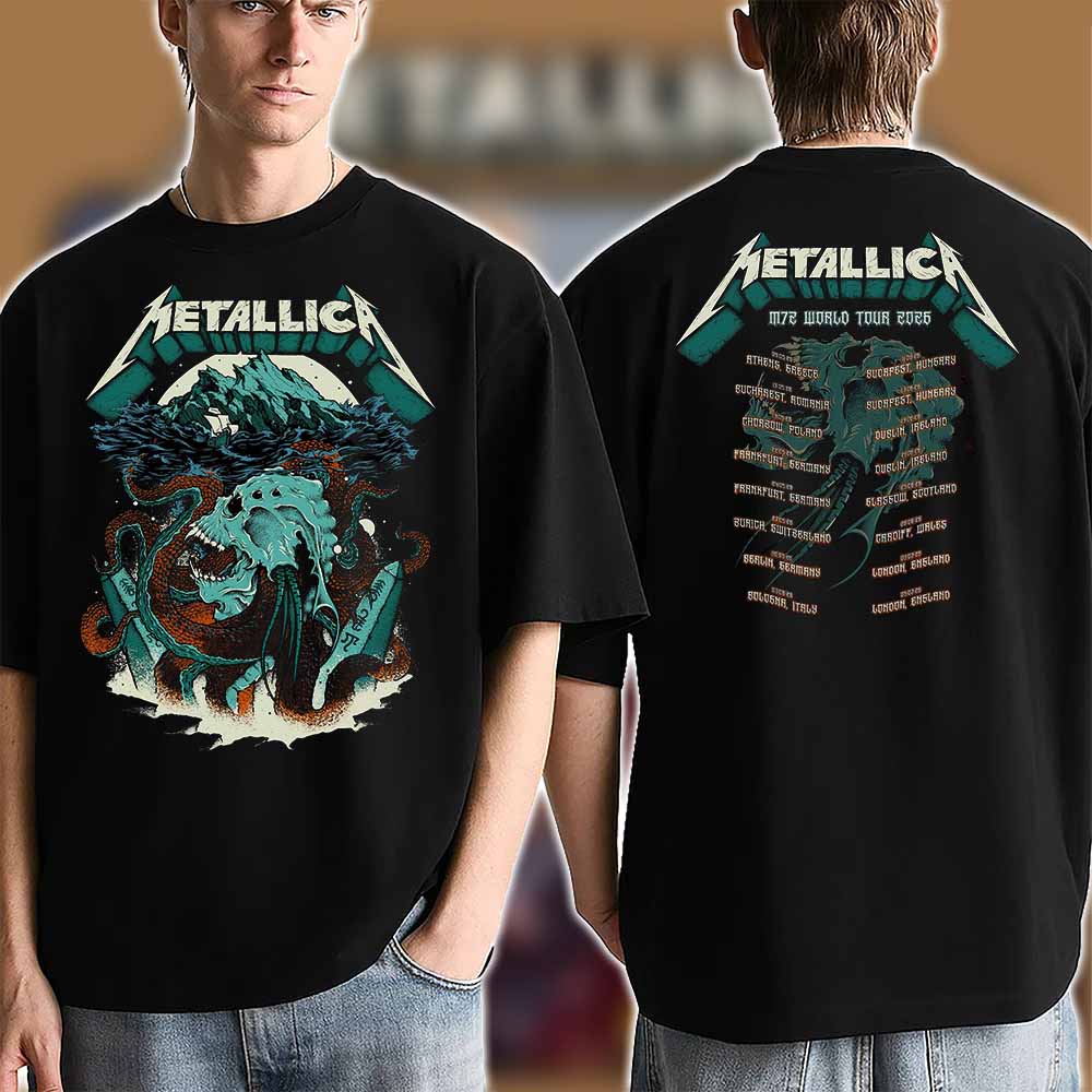 Metallica M72 World Tour Danny Graham T-Shirt