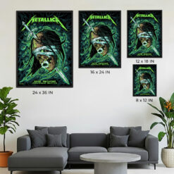 Metallica M72 Zürich Switzerland The Eye-Eater Poster – Stadion Letzigrund, May 27 2026