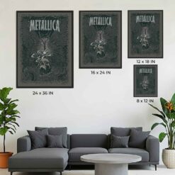 Metallica ReLoad Poster – Where The Wild Things Are – Richey Beckett Limited Edition