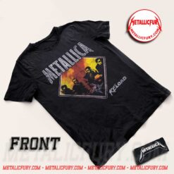 Metallica ReLoad Vintage Tracklist Double Sided T-Shirt