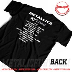 Metallica Reload Tracklist T-Shirt