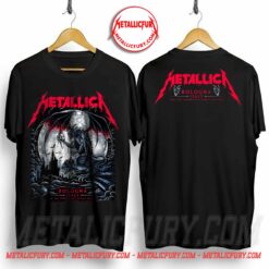 Metallica Bologna Pop-Up Shop Double-Sided T-Shirt