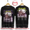 Metallica Budapest 2026 Double-Sided T-Shirt - Night 1, June 11 in Hungary - World Tour Backprint