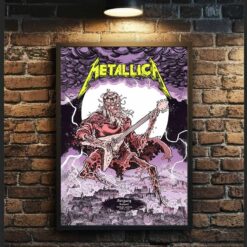 Metallica Budapest 2026 Poster Night 1 - Puskás Aréna Hungary (June 11) - Concert Merch