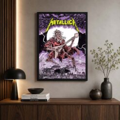 Metallica Budapest 2026 Poster Night 1 - Puskás Aréna Hungary (June 11) - Concert Merch