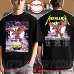Metallica Budapest 2026 Turul Bird Double-Sided T-Shirt – June 13 at Puskás Aréna, Hungary