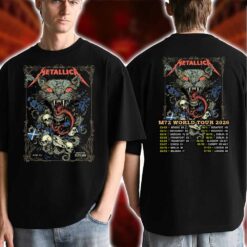 Metallica Glasgow Scotland 2026 Double-Sided T-Shirt – June 25, 2026 at Hampden Park