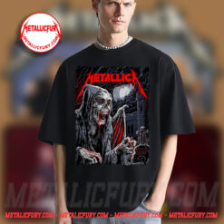 Metallica Glasgow Scotland Vampire Skeleton T-Shirt – M72 World Tour, June 25, 2026
